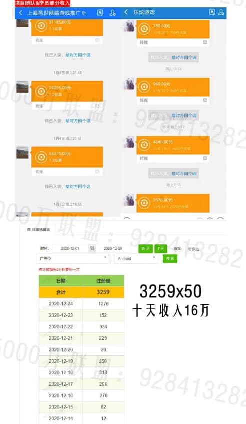 5000万联盟：游戏托推广项目，无门槛，兼职操作每天1000+收入插图