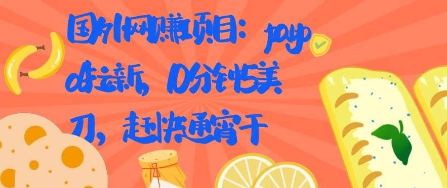 国外网赚项目：paypal拉新，10分钟5美刀，赶快通宵干【视频课程】插图