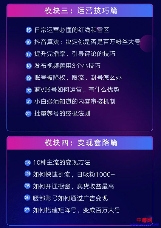 （935期）抖音赚钱实战新手特训营：暴利变现，单账号营收10W+（33集视频课）插图2