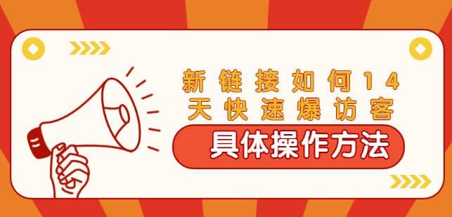 齐论·进阶战术课：拼多多新链接如何14天快速爆访客：具体操作方法（视频教程）插图