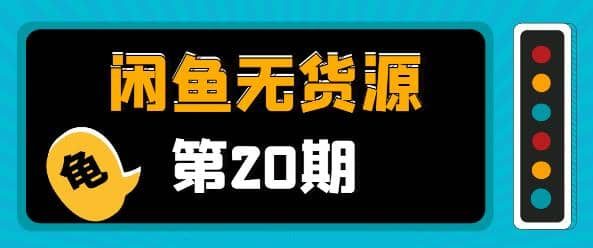 龟课·闲鱼无货源电商课程第20期：闲鱼项目操盘手带你从0到月入20万+插图