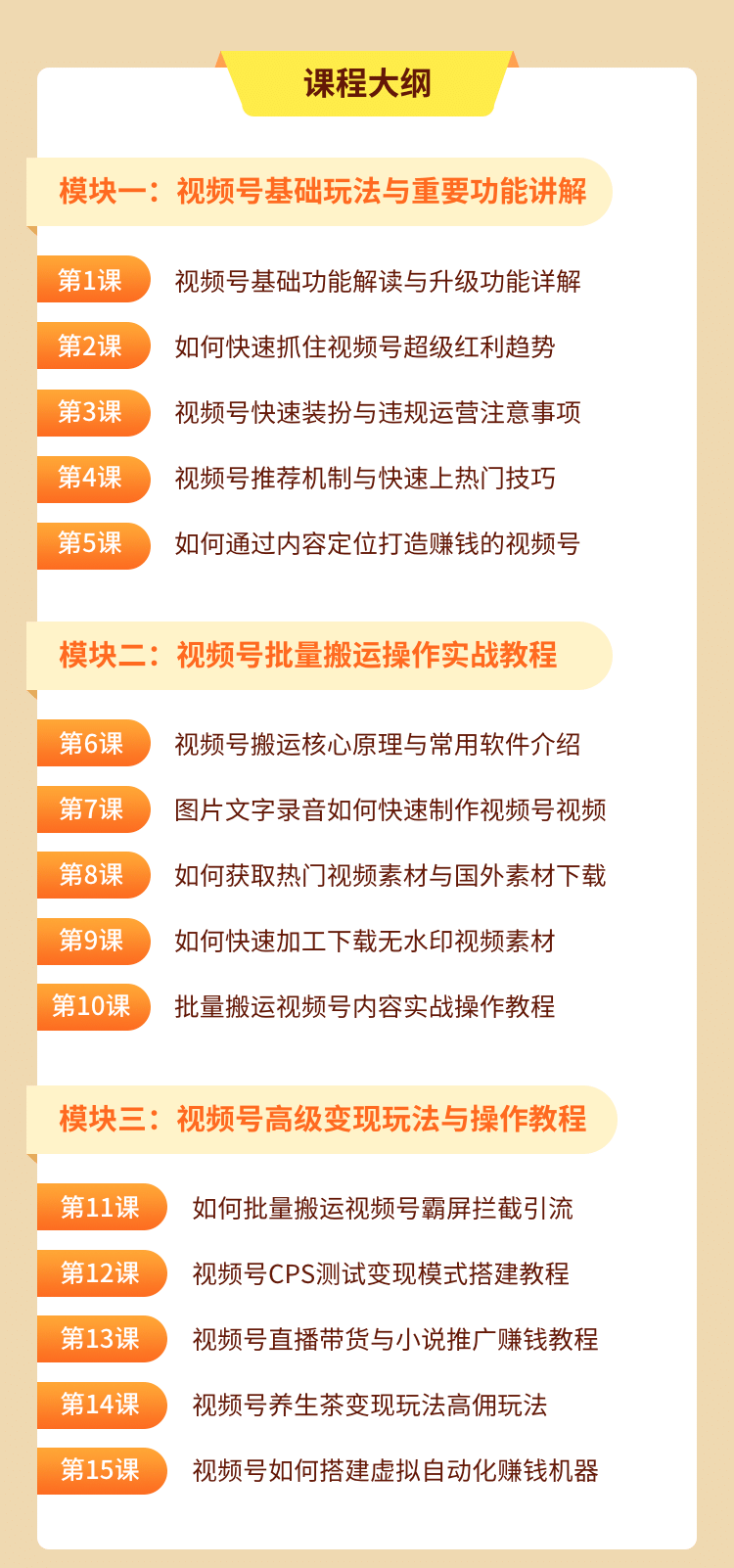 （1533期）视频号批量运营实战操作赚钱教程，让你一天创作100个高质量视频！插图4