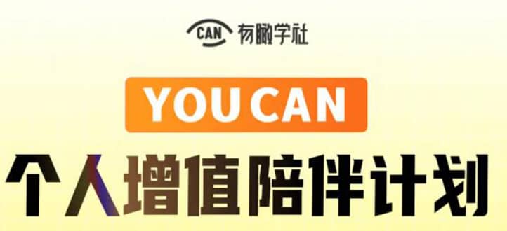 （1883期）YOUCAN个人增值陪伴计划：提升个人“稳定可持续赚钱能力”插图