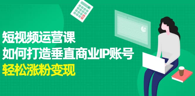 （2185期）短视频运营课，如何打造垂直商业IP账号，轻松涨粉变现插图