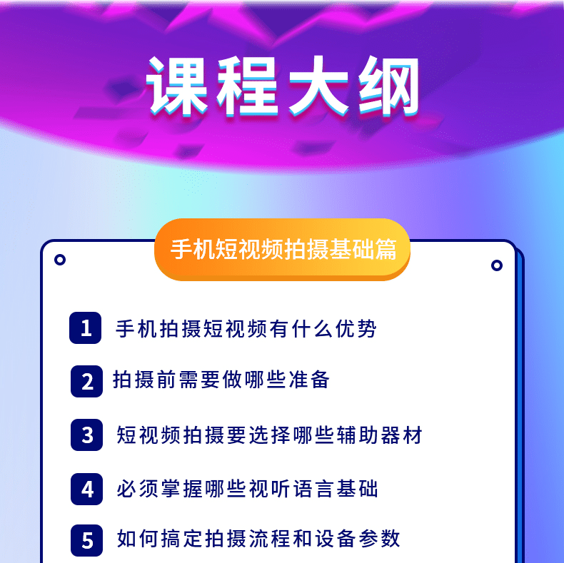 （1605期）新手0基础教你玩转手机短视频创作班：拍摄-素材-引流-运营实操！插图1