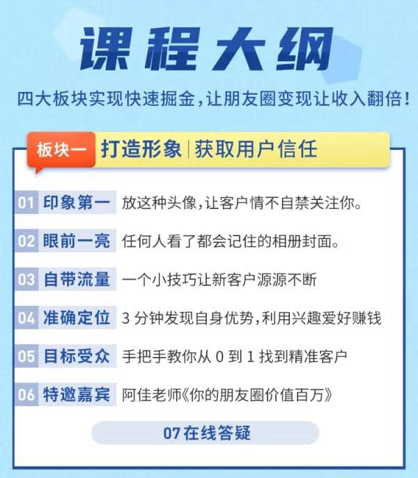 （1326期）【0投入0风险0人脉】朋友圈财源滚滚技法 4大黄金打法20天赚6w+(30节课+PDF)插图3