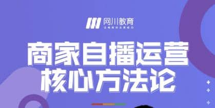 网川教育·商家自播运营核心方法论，一套可落地实操的方法论插图