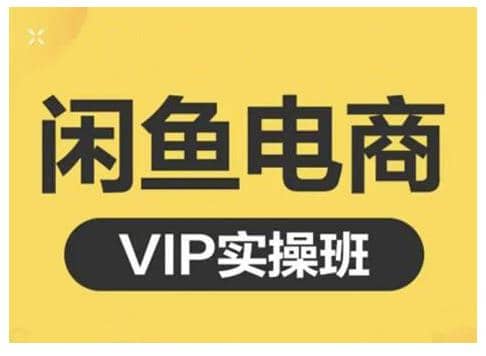 鱼客·闲鱼电商零基础入门到进阶VIP实战课程，帮助你掌握闲鱼电商所需的各项技能插图