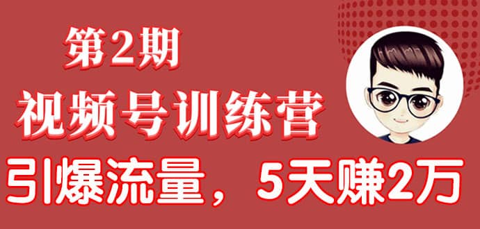 （1532期）视频号训练营第2期：引爆流量疯狂下单，5天赚2万+全流程解析！插图