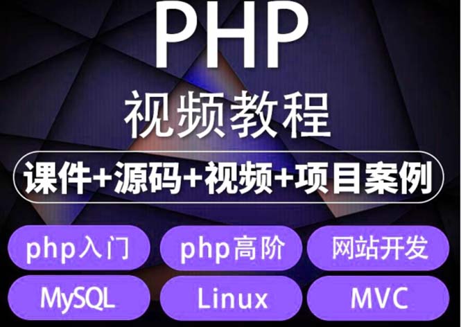 （5561期）易学|php从入门到精通实战项目全套视频教程网站开发零基础课程插图