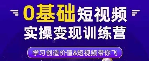 薛辉·0基础短视频实操变现训练营，3大体系成就百万大V插图