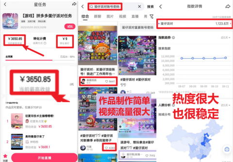 （6867期）靠蛋仔派对日入3600+，会截图就能做，保姆式教学 无脑操作（教程+资料）插图1