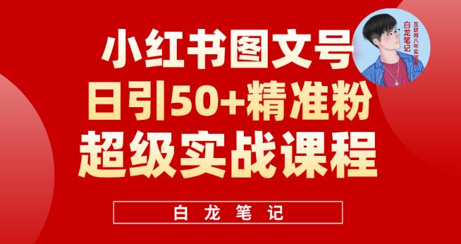 小红书图文号日引50+精准流量，超级实战的小红书引流课，非常适合新手【揭秘】插图