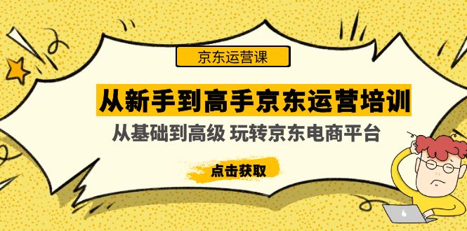 （4792期）从新手到高手京东运营培训：从基础到高级 玩转京东电商平台(无中创水印)插图