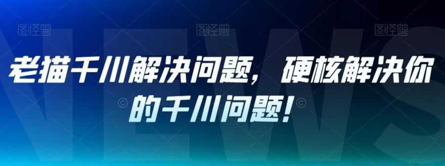 老猫千川解决问题，硬核解决你的千川问题！插图