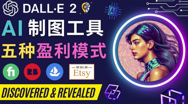 利用Ai绘图工具DALL E 2赚钱的5种途径DALL E 2的注册流程和使用方插图