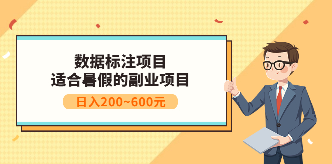 （3081期）数据标注项目：适合暑假的副业兼职项目，日入200~600元插图