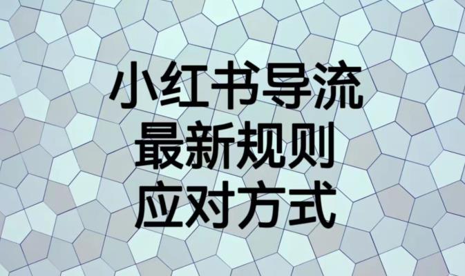 小红书导流zui新规则应对方式【揭秘】插图