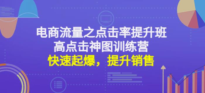 电商流量之点击率提升班+高点击神图训练营：快速起爆，提升销售！插图