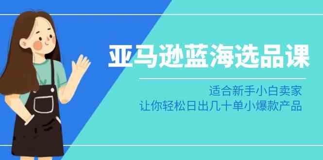 亚马逊蓝海选品课：适合新手小白卖家，让你轻松日出几十单小爆款产品插图