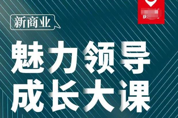 张琦·新商业魅力领导成长大课2023新版，高效管理必修课（30节）插图