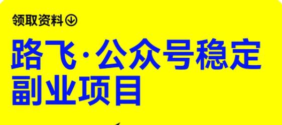 路飞·公众号稳定副业项目，你只要无脑去推广，粉丝和收入，自然就来了插图