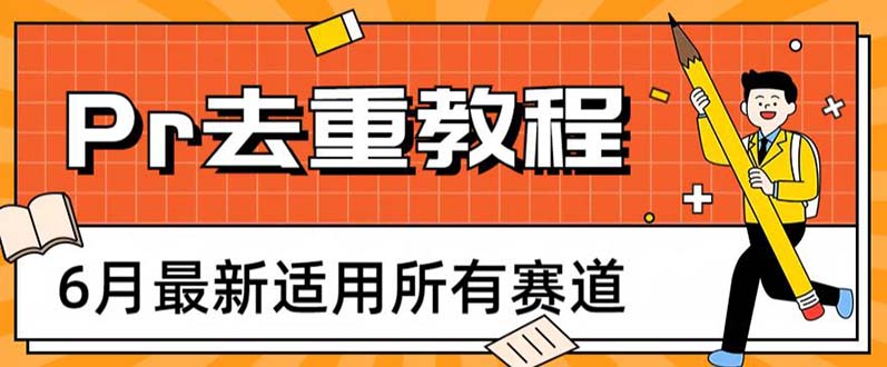 （6262期）2023年6月zui新Pr深度去重适用所有赛道，一套适合所有赛道的Pr去重方法插图