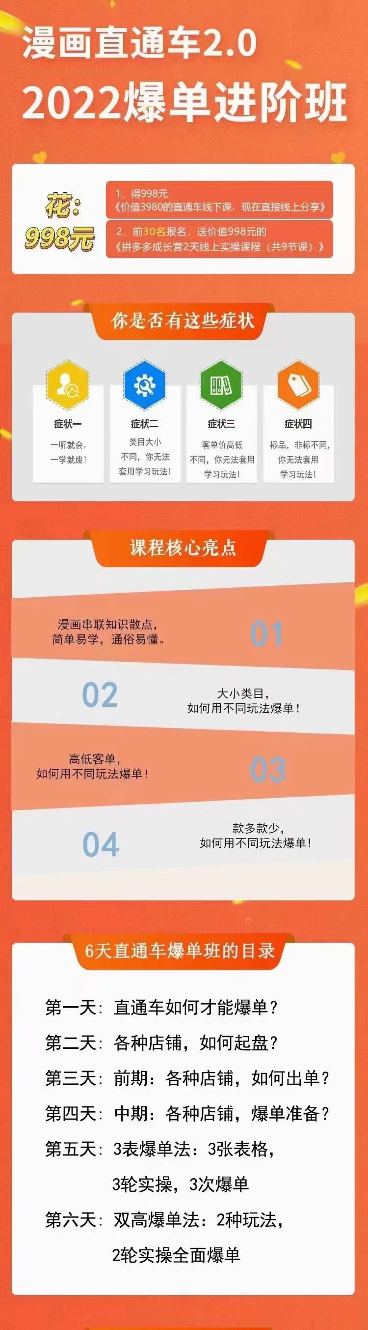 （3368期）2022直通车爆单进阶班2.0，六天学会如何通过直通车爆单插图1