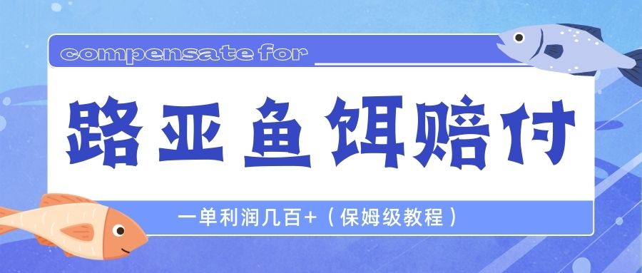 （6572期）zui新路亚鱼饵打假赔付玩法，一单利润几百+（保姆级教程）插图