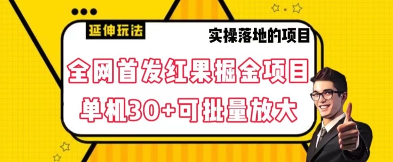 全网首发红果免费短剧掘金项目，单机30+可批量放大【揭秘】插图