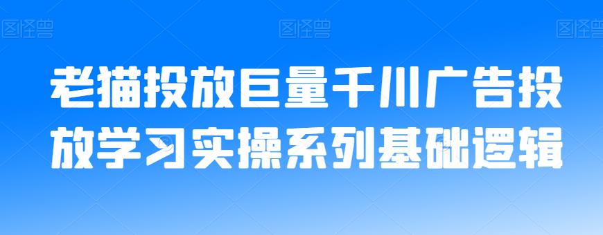 老猫投放巨量千川广告投放学习实操系列基础逻辑插图