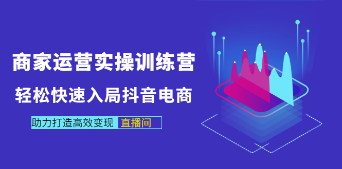 （2998期）商家运营实操训练营，轻松快速入局抖音电商，助力打造高效变现直播间插图