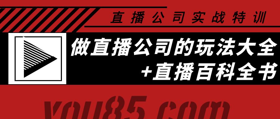 （3799期）老陈·直播公司实战特训：做直播公司的玩法大全+直播百科全书插图