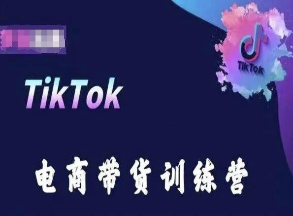 TikTok电商带货训练营，跟随时代潮流，跨境掘金插图