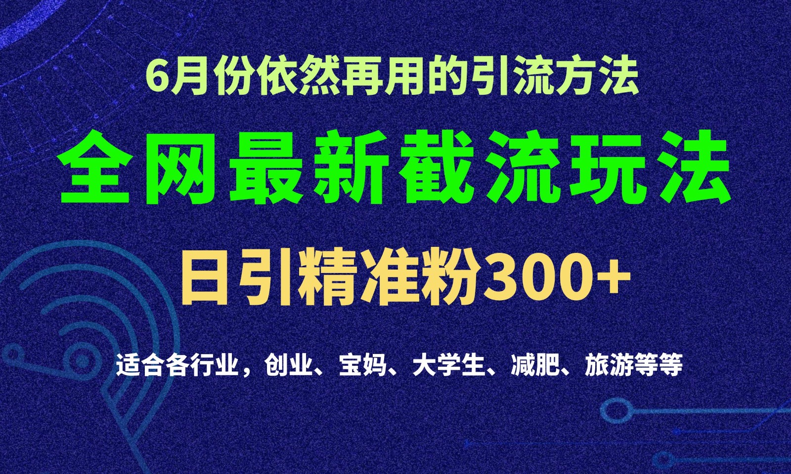 2024全网zui新截留玩法，每日引流突破300+插图