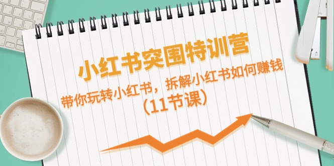 （10868期）小红书突围特训营，带你玩转小红书，拆解小红书如何赚钱（11节课）插图