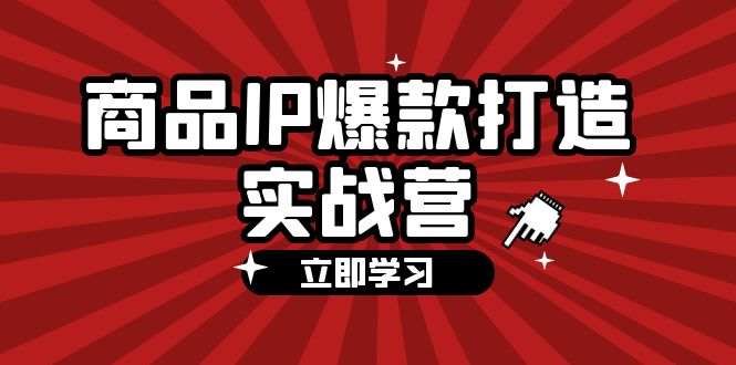 （12136期）商品-IP爆款打造实战营【第四期】，手把手教你打造商品IP，爆款 不断插图