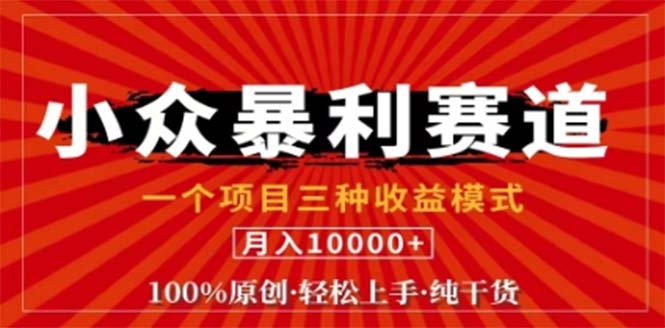 （12756期）视频号zui新爆火赛道，三种可收益模式，0粉新号条条原创条条热门 日入1000+插图