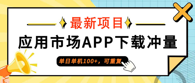 （12690期）单日单机100+，每日可重复，应用市场APP下载冲量插图