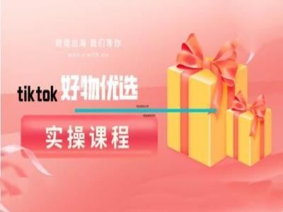 tiktok好物优选实操课程，好物分享操作技巧插图