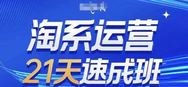 淘系运营21天速成班(更新24年10月)，0基础轻松搞定淘系运营，不做假把式插图