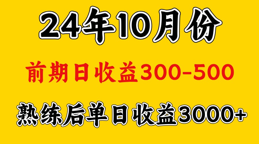 高手是怎么赚钱的.前期日收益500+熟练后日收益3000左右插图