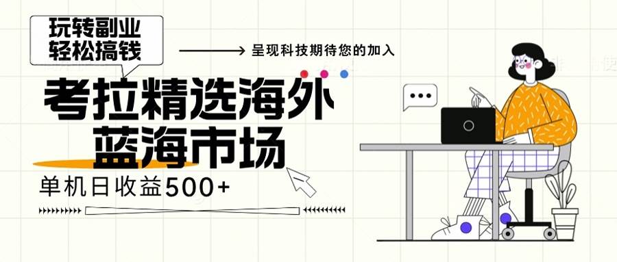 （13191期）海外全新空白市场，小白也可轻松上手，年底zui后红利插图