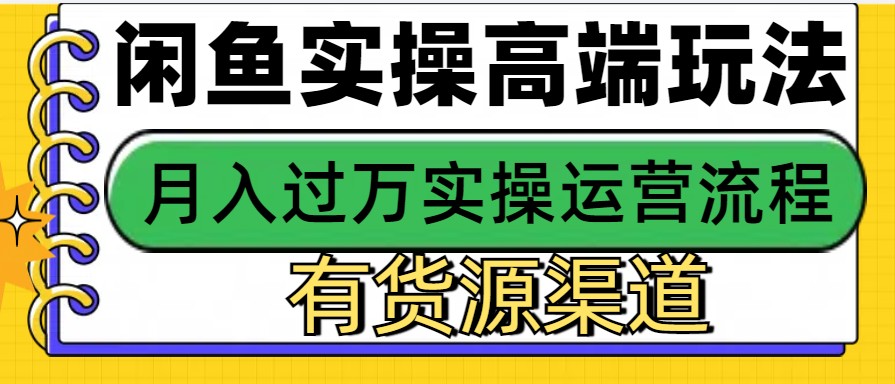 闲鱼无货源电商，操作简单，月入3W+插图