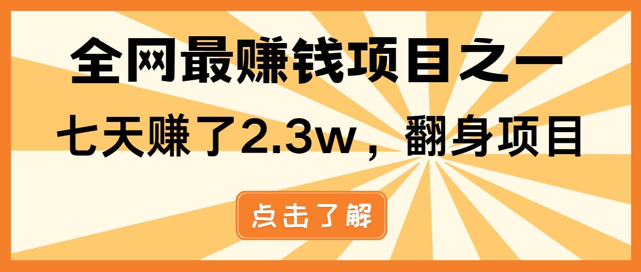 （13674期）小白必学项目，纯手机简单操作收益非常高!年前翻身！插图