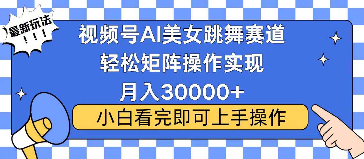 （13813期）视频号蓝海赛道玩法，当天起号，拉爆流量收益，小白也能轻松月入30000+插图