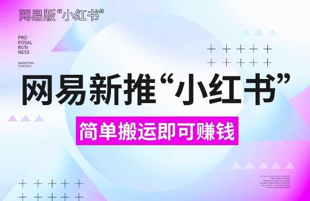 网易官方新推“小红书”，搬运即有收益，新手小白千万别错过(附详细教程)【揭秘】插图