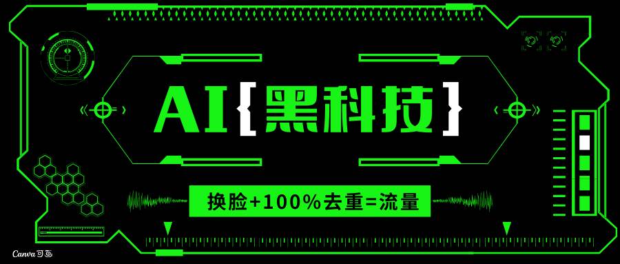 （13730期）AI视频换脸软件，无缝衔接100%过原创技术，搬运打s粉必备插图