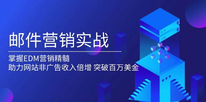 （13954期）邮件营销实战，掌握EDM营销精髓，助力网站非广告收入倍增，突破百万美金插图